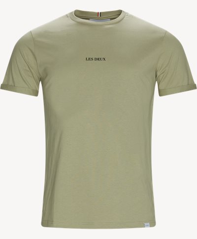 Lins T-shirt Regular fit | Lins T-shirt | Grön